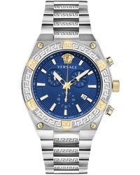 Versace - Sport Greca 46 Mm Horloge - Lyst