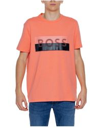 BOSS - Tops > t-shirts - Lyst