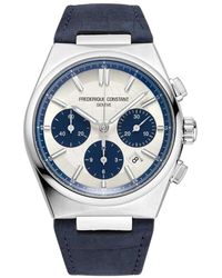 Frederique Constant - Accessoires ,Blauw ,Watches - Lyst