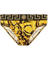 Versace - Gemusterte slips - Lyst