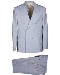Eleventy - Double Breasted Suits - Lyst