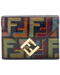 Fendi - Ff Diamonds Wallet - Lyst