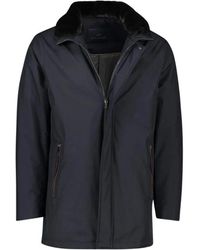 Paul & Shark - Gepolsterte marineblaue jacken - Lyst