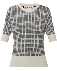 Marni - Round-Neck Knitwear - Lyst