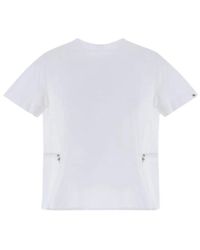 Herno - Chic Katoen Jersey & Nieuwe Techno Taffeta T-Shirt - Lyst