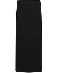 KHAITE - Rokken ,Zwart ,Midi Skirts - Lyst