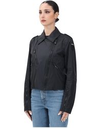 Blauer - Jassen ,Zwart ,Zwarte Windjack Zamora Vrouwen - Lyst