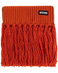Moschino - Fransen-Schal - Lyst