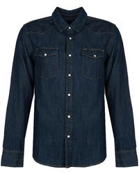 Guess - Denim Shirts - Lyst