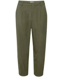 Kaffe - Hoge Taille Grape Leaf Broek - Lyst