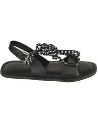 Plan C - Flat Sandals - Lyst
