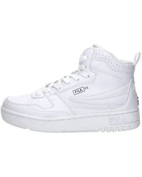 Fila - Schoenen ,Wit ,Leer Fxventuno Mid - Lyst