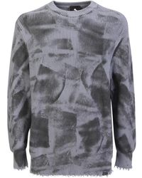 Mauna Kea - Truien & Vesten ,Grijs ,Katoen Grijze Gebreide Kleding Voor - Lyst