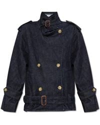 Self-Portrait - Denim Jackets - Lyst