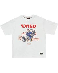Evisu - Koinobori print t-shirt - Lyst