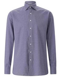 Stenströms - Overhemden ,Blauw ,Katoen Casual Shirts - Lyst