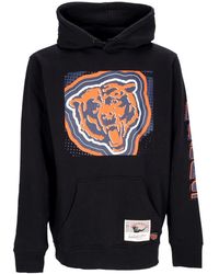 Mitchell & Ness - Hoodies & Sweatvesten ,Zwart ,Katoen Chicago Bears Nfl Hoodie Zwart - Lyst
