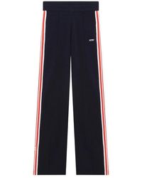 Autry - Broeken ,Blauw ,Side-Stripe Trainingsbroek - Lyst