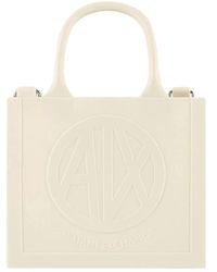 Armani Exchange - Milky tasche mit geprägtem logo - Lyst