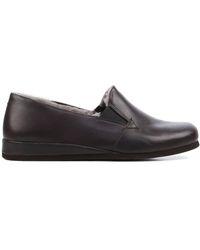 Rohde - Bruine Leren Pantoffels - Lyst