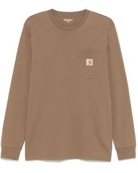 Carhartt - Taschen t-shirt langarm - Lyst