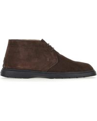 Tod's - Lace-Up Boots - Lyst
