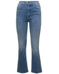 Mother Flared Jeans - - Dames - Blauw