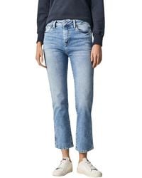 Pepe Jeans - Cropped Jeans - Lyst