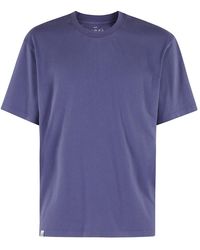 Edwin - Lila Basic T-Shirt Oversize Kurzarm - Lyst