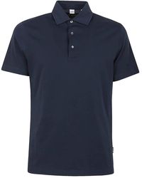 Aspesi - Katoenen Jersey Polo - Lyst