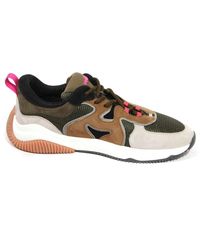 Hogan - Schoenen ,Veelkleurig ,Suède H597 Lace-Up Sneakers - Lyst