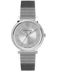 Versace - Roestvrijstalen Horloge Met Armband - Lyst