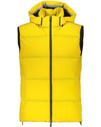Herno - Gewatteerd Vest Met Capuchon - Lyst