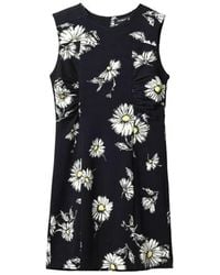Desigual - Schwarzes Viskose Kurzes Kleid Frühling/Sommer - Lyst