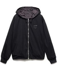 Prada - Hoodies & Sweatvesten ,Zwart ,Sweatshirt - Lyst