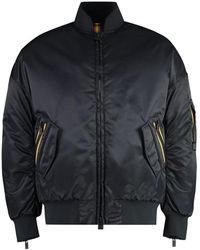 K-Way - Bomberjacke aus technischem stoff - Lyst