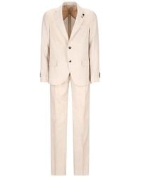 Lardini - Single Breasted Suits - Lyst