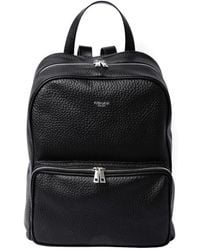 Avenue - Schwarzer rucksack mit mehreren fächern - Lyst