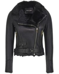 Roberto Cavalli - Leather Jackets - Lyst