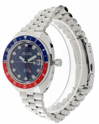 Bulova - Oceanographer gmt automatik stahl uhr - Lyst