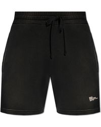 DIESEL - P-stelt-n1 shorts con logo - Lyst
