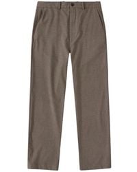 Closed - Losvallende Micro Geruite Broek - Lyst