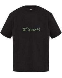 ROA - Tops ,Zwart ,Zwarte Service T-Shirt - Lyst