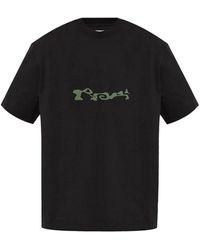 ROA - Tops ,Zwart ,Zwarte Service T-Shirt - Lyst