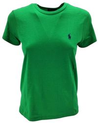 Ralph Lauren - Grüne t-shirts und polos - Lyst