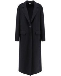 Hevò - Single-Breasted Coats - Lyst