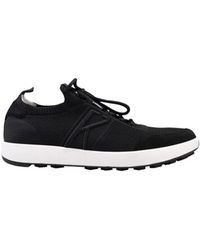 Kiton - Schoenen ,Zwart ,Leer Sneakers Kalfsleer - Lyst