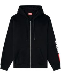 DIESEL - Oval D Geborduurd T-Shirt - Lyst