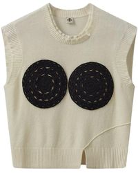 THE GARMENT - Truien & Vesten ,Wol Luxe Gehaakte Top - Lyst