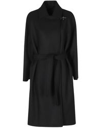 Fay - Belted Coats - Lyst